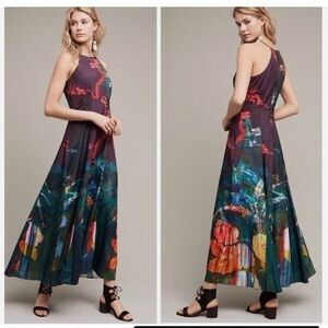 Moulinette Soeurs Halter Maxi Dress Sz 6